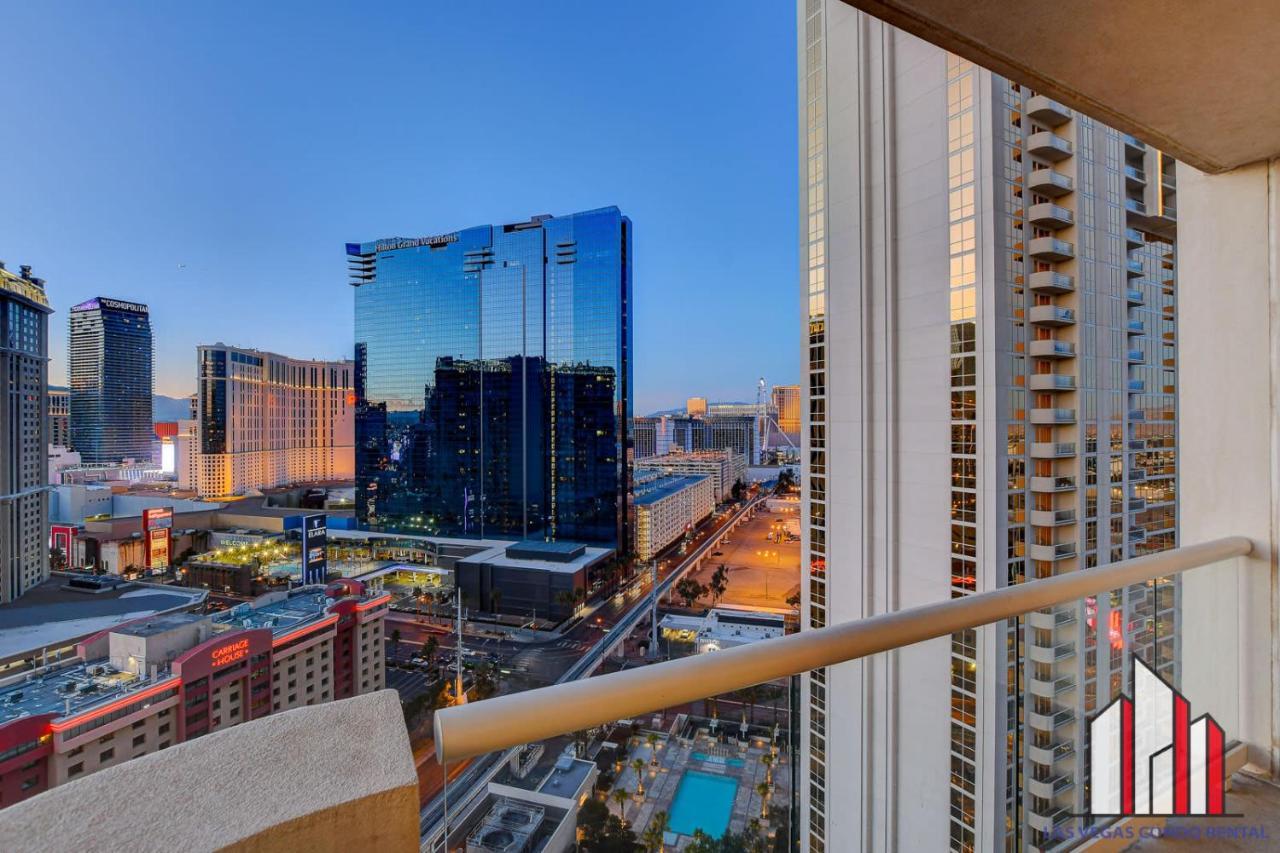 Mgm Signature-22-707 F1 Track & Strip View Balcony ลาสเวกัส ภายนอก รูปภาพ