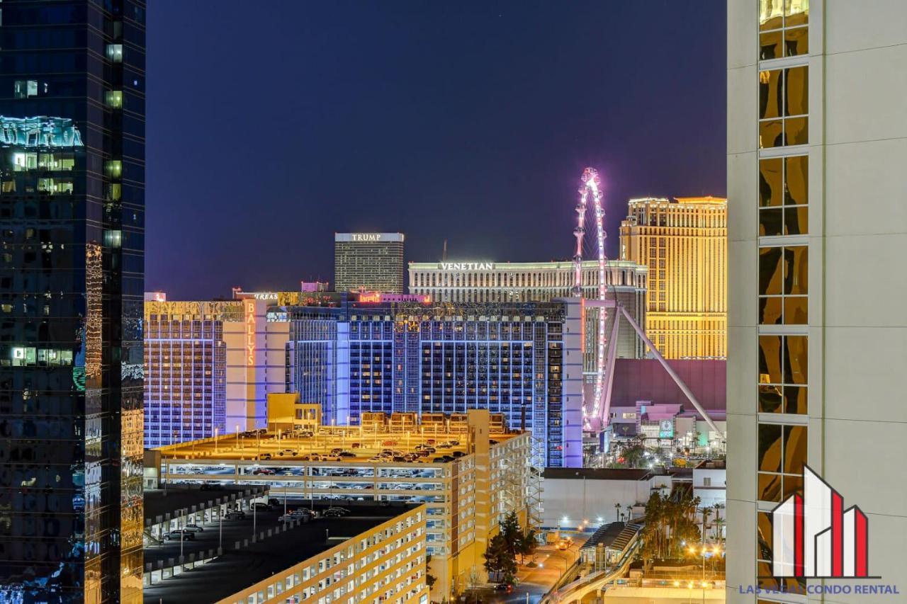 Mgm Signature-22-707 F1 Track & Strip View Balcony ลาสเวกัส ภายนอก รูปภาพ