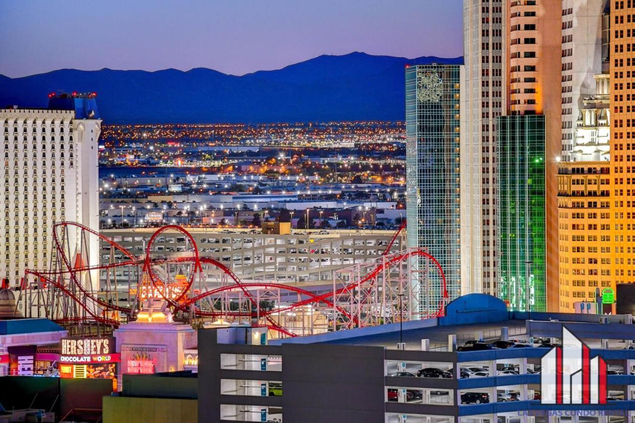 Mgm Signature-22-707 F1 Track & Strip View Balcony ลาสเวกัส ภายนอก รูปภาพ