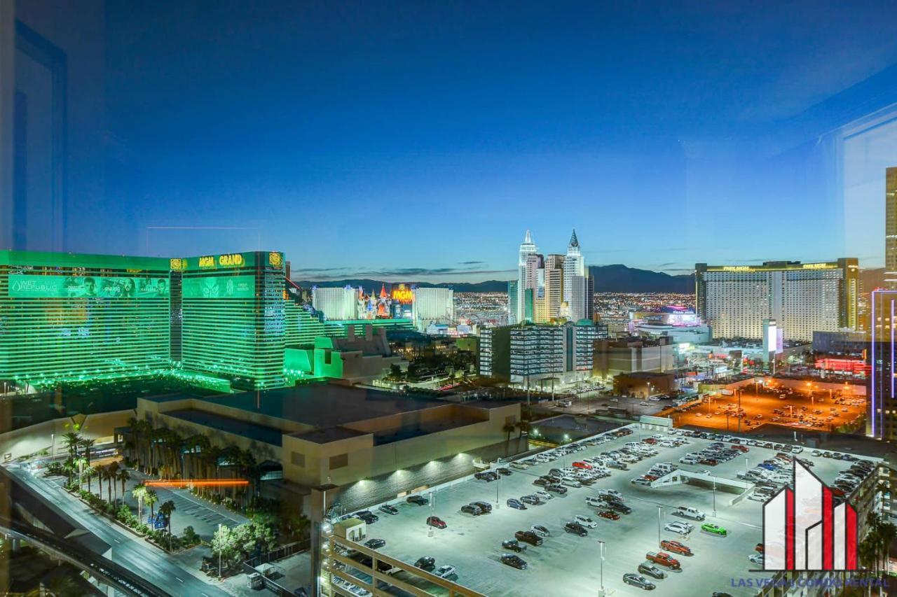 Mgm Signature-22-707 F1 Track & Strip View Balcony ลาสเวกัส ภายนอก รูปภาพ