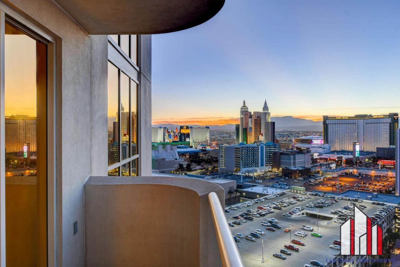 Mgm Signature-22-707 F1 Track & Strip View Balcony ลาสเวกัส ภายนอก รูปภาพ