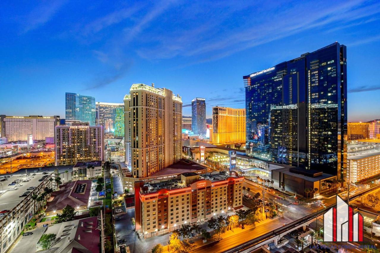 Mgm Signature-22-707 F1 Track & Strip View Balcony ลาสเวกัส ภายนอก รูปภาพ